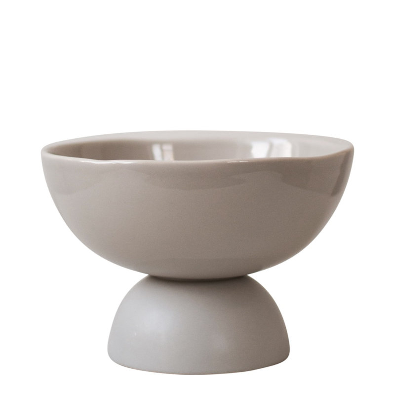 Ceramic Table Vase, White
