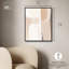 Décoration murale bohème beige et crème IV par Art Remedy, cadre noir, 20 x 24-1878000606-1878000605