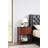 Sleek Nightstand With Storage Shelf
