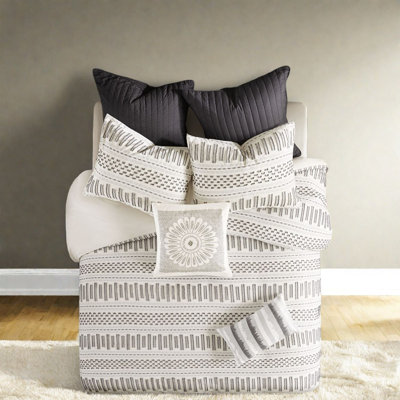 Premium Bedding Sets Cotton King Cal King Farmhouse Bedroom Home