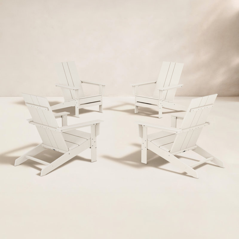 Chaises Adirondack en plastique Liles POLYWOOD x, Sable