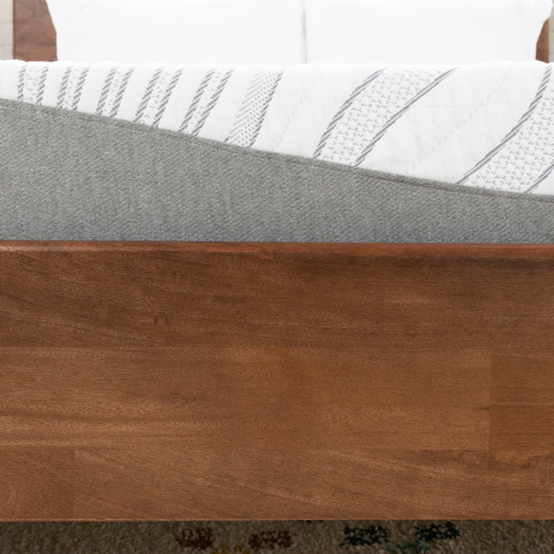 8-Inch White Memory Foam Queen Mattress