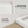 OVE Decors 40" x 36" Rectangle Shower Base Pan, White Acrylic, Hidden Side Drain, Reversible Design