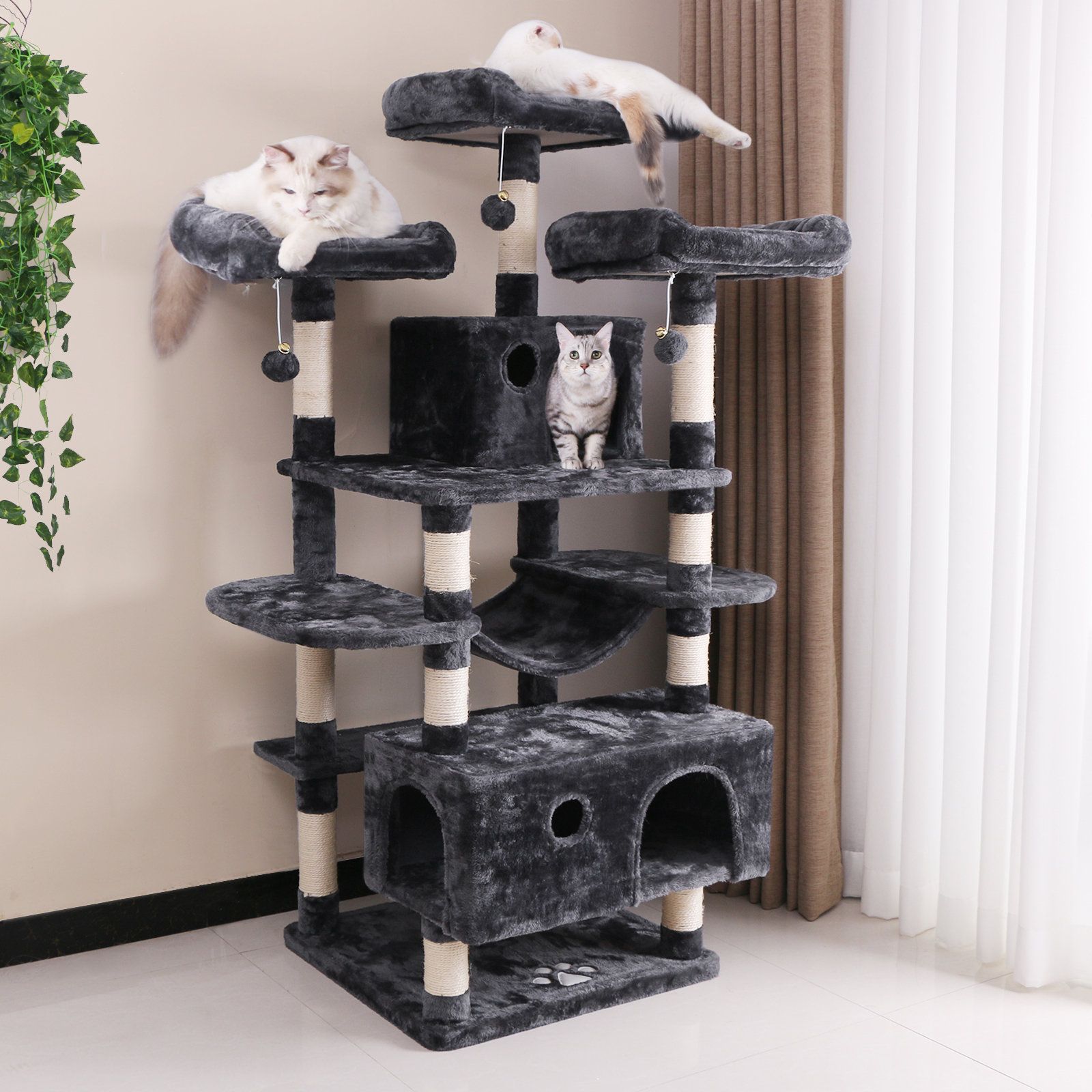 Jumbo cat clearance tree