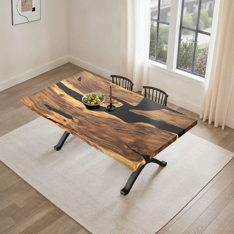 Wishbone Rectangle Dining Table, 30.4"H x 72"L x 42"W