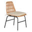 Ensemble de chaises de patio en osier / rotin avec coussins (ensemble de 4)-1597064623