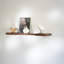 Tablette flottante en bois de manguier moderne