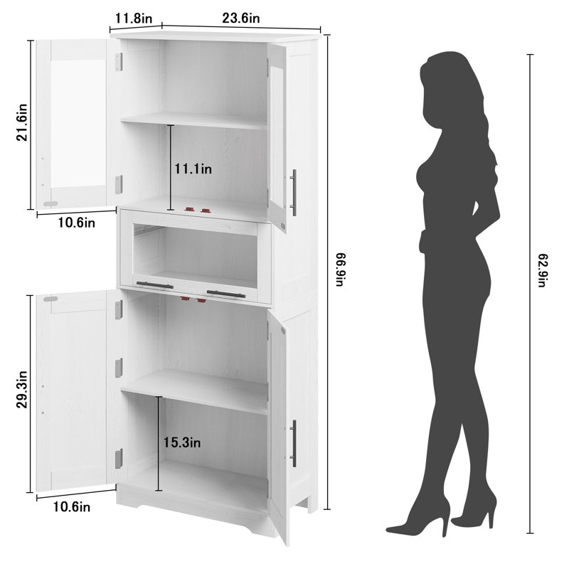 Ameer Freestanding Bathroom Cabinet