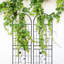 2 treillis de jardin en métal 71 po x 19,7 po, antirouille pour l'extérieur pour vignes, noir, facile à assembler et construction résiliente, paquet de 2 treillis 19,7 po, plantes grimpantes, assemblage, matériel