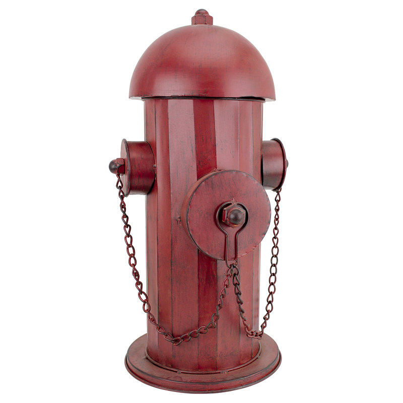 Vintage Metal Fire Hydrant Statue