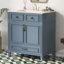 Meuble-lavabo de 30 po avec lavabo en céramique-837908922