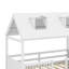 Twin Size Wood House Bed-1503359733