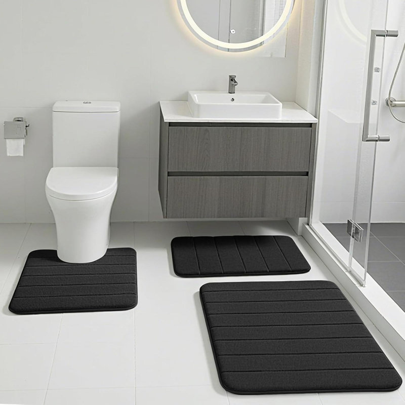 Bath Mat, Black
