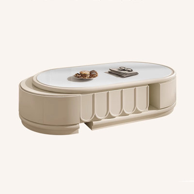 Butter wind rock board telescopic end table