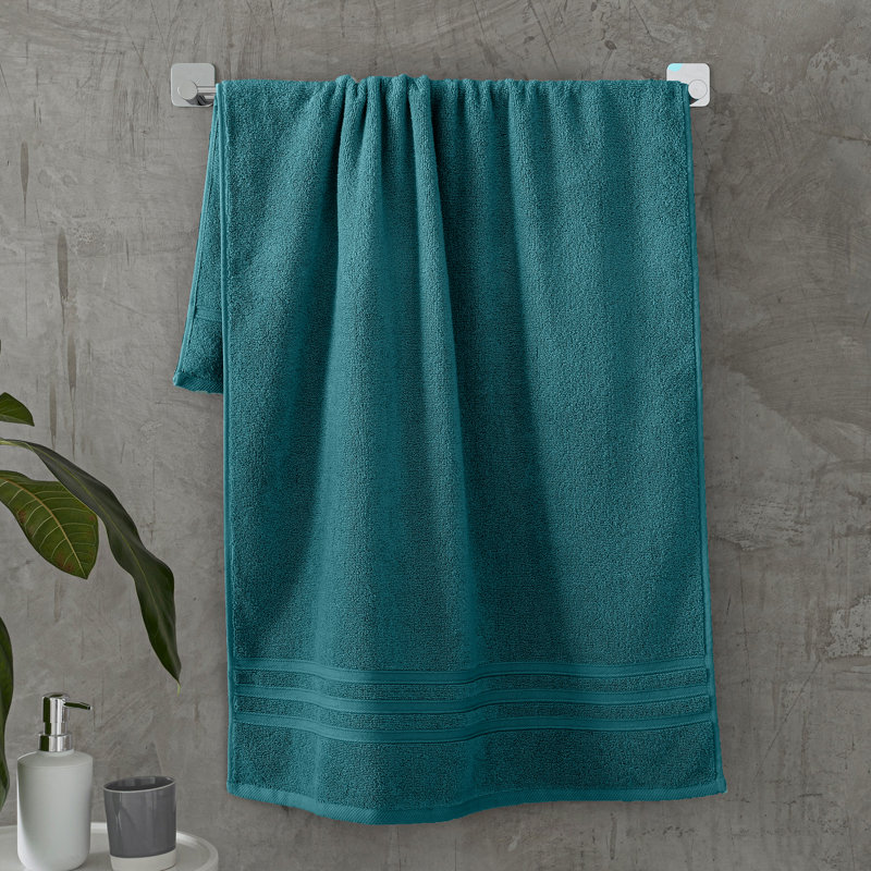 Zero Twist 100% Cotton Bath Sheet Pairs, Teal