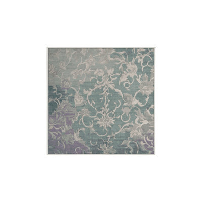 Machine Washable Green Area Rug