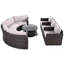 Ensemble de canapé d'extérieur demi-lune 9 pièces, ensemble de canapé rond, canapé de style moderne, osier, coussin-1279980720-1279980721