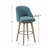 Bar Stool with Swivel Seat