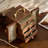 4-Layer Wooden Jewelry Box with Carrying Handle