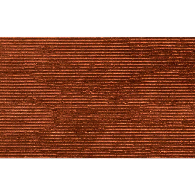 Hand Knotted Area Rug in Rust, Rectangle 3' x 5'