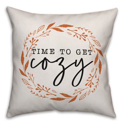  Coussin Time to Get Cozy
