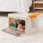 Aarn Plastic with Lids 3 Tier, 3 Pieces Stackable for Storage, with Lids