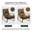 Zawacki 25.5" W Genuine Leather Lounge Armchair-540533281-541775696