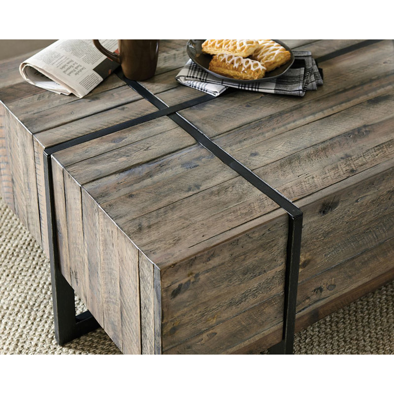 Table basse avec rangement Kressley