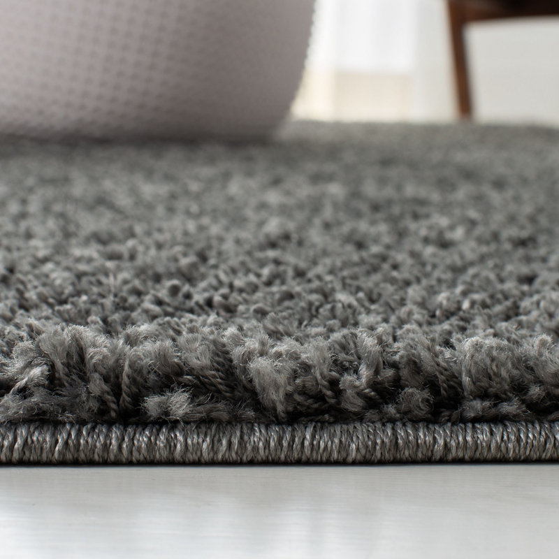 Tapis gris foncé Bertjan, Carré 6 pi 7 po