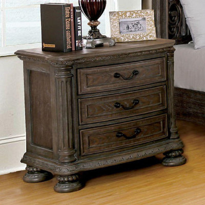 Table de chevet brune Jaxxon