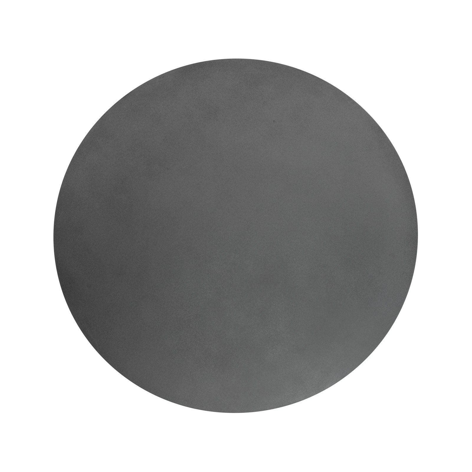 Ruka Round Dining Table, Dark Gray