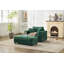 Chaise longue avec repose-pieds amovible et canapé-lit d'appoint rembourré-442138148