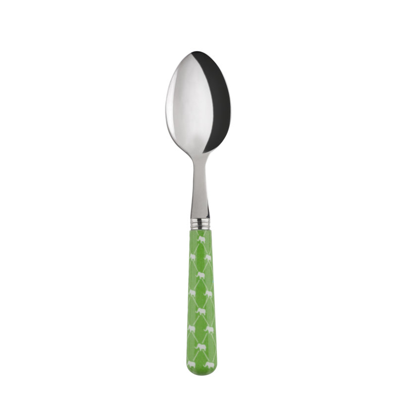 Dumbo Stainless Steel Teaspoon, Garden Green