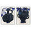 Indigo Vases Set Set by Oliver Gal-1663936920-1826241399