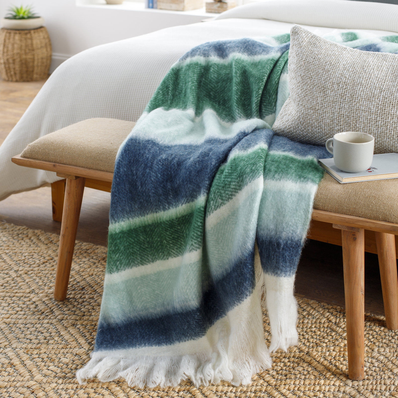 Loman Hand Woven Throw Blanket