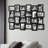 Dubenko Black Wooden Picture Frame with Mat
