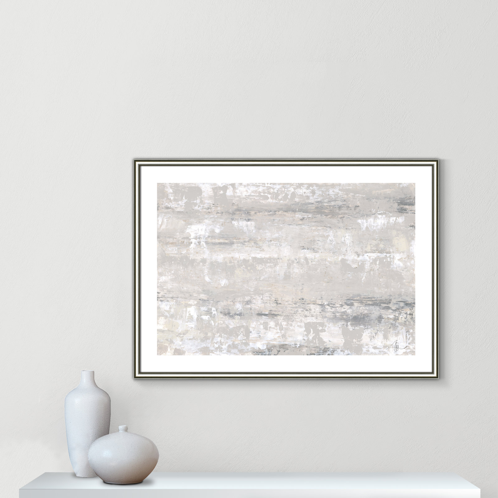 Desert Winds by Filippo Ioco - Print, Silver Framed Paper, 25.5" H x 35.5" W x 0.88" D