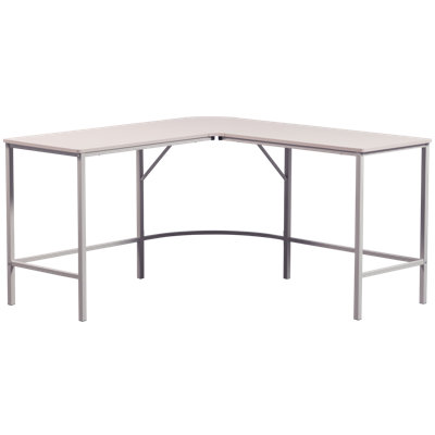 Mike L-Shaped Steel Writing Desk