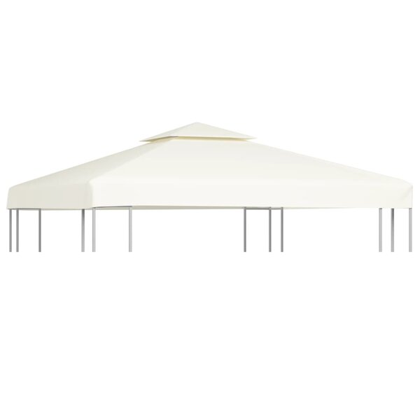 Arlmont & Co. Clovill Arlmont & Co. White Fabric Replacement Canopy for ...