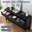 Commode 9 tiroirs cannelée-96596795