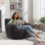 Fauteuil à billes en tissu de peluche Compression-1650115422