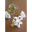  Artificial Cosmos Spray White 24" Tall Faux Floral Stem for Vase Styling, Set Of 6-899614043