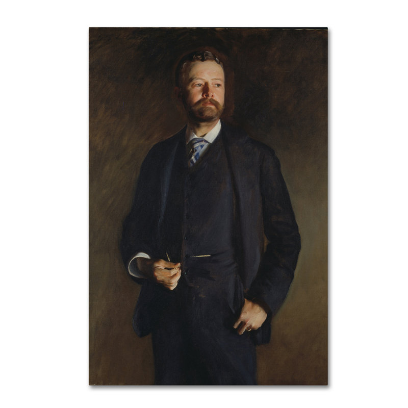 « henry cabot preproduction » par print sur toile tendue John Singer Sargent, H 19 po x l 12 po