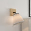 Taffney Wood Swing Arm Wall Light