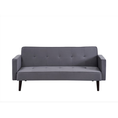 tufted design 72'' wide convertible sofa