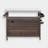 50.2" W Solid Wood Kitchen Island with Stainless Top-1503110252