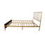 Lit plateforme tapissier en bois massif Rickmansworth-1001284917-1001284922