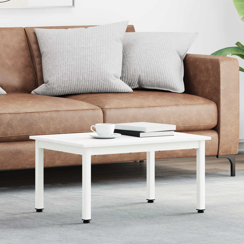 Coffee Table, Black, 36cm. H x 70cm. L x 50cm. W, Grey Sonoma