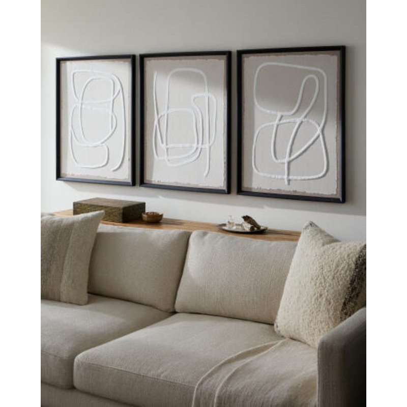 Lines Wall Art, Black