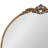 Canoby Metal Arch Mirror with Shelves-228797018